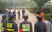 云南机电职业技术学院义务消防队消防培训演练活动