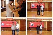 云南机电职业技术学院举办“光荣在党50年”纪念章颁发暨新党员入党宣誓活动