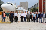 曲靖市马龙区领导和云南工程勘察设计院专家一行到我校调研