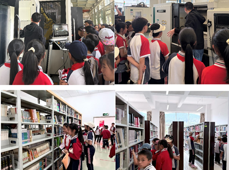 两校联动筑梦智造　 科普研学点亮童心 ——茨坝小学走进云南机电职业技术学院开展研学实践培训
