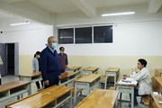 伍星校长带队检查指导校园安全稳定工作