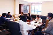 学校党委书记赵伟到党委宣传部调研指导工作