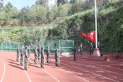 云南机电职业技术学院举行2023级新生军训结业典礼暨汇报表演