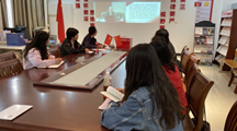 马克思主义学院直属党支部召开2022年理论学习　中心组学习第九次会议